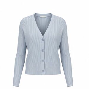 Lululemon Merino Wool-Blend Cardigan Powder Blue Size 12 Gorpcore Athleisure